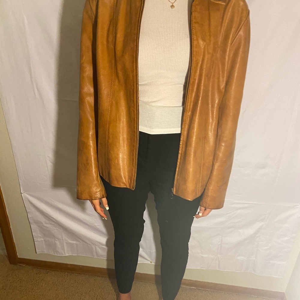 leather jacket